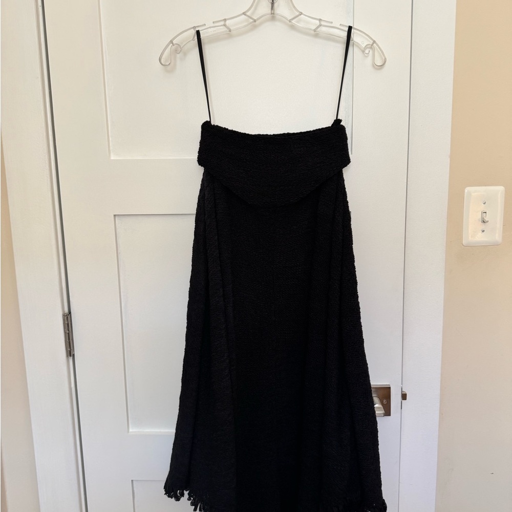 Black Knit Cape